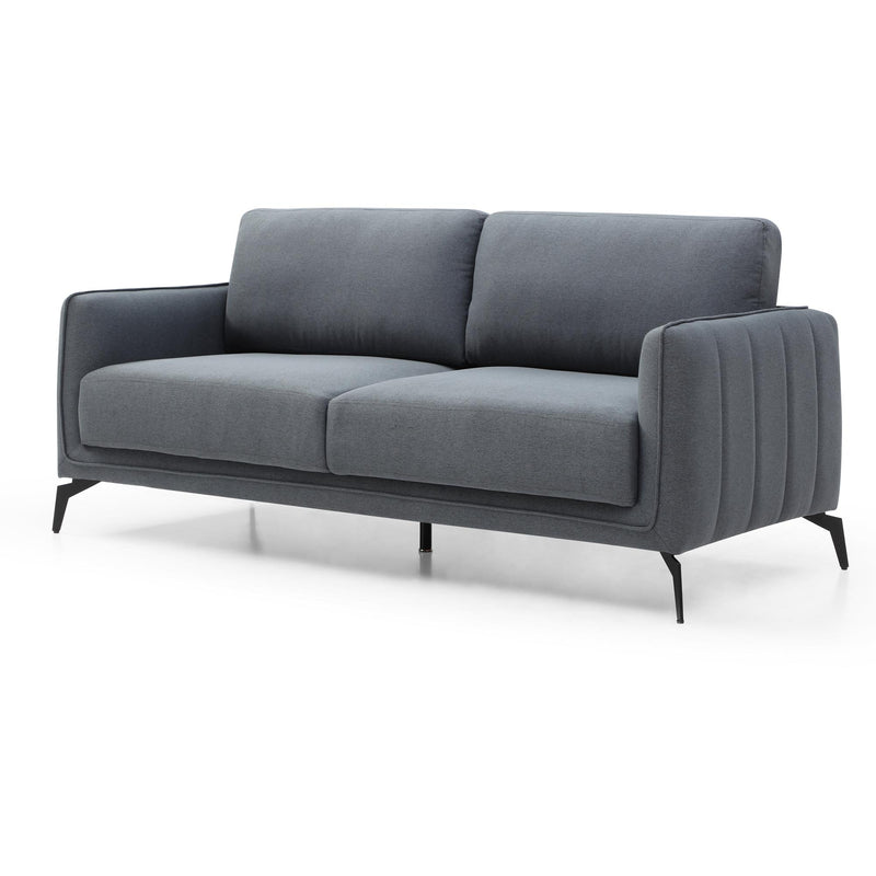 Global Style Furniture Sofas Stationary Dash SF1553 Sofa - Grey IMAGE 1