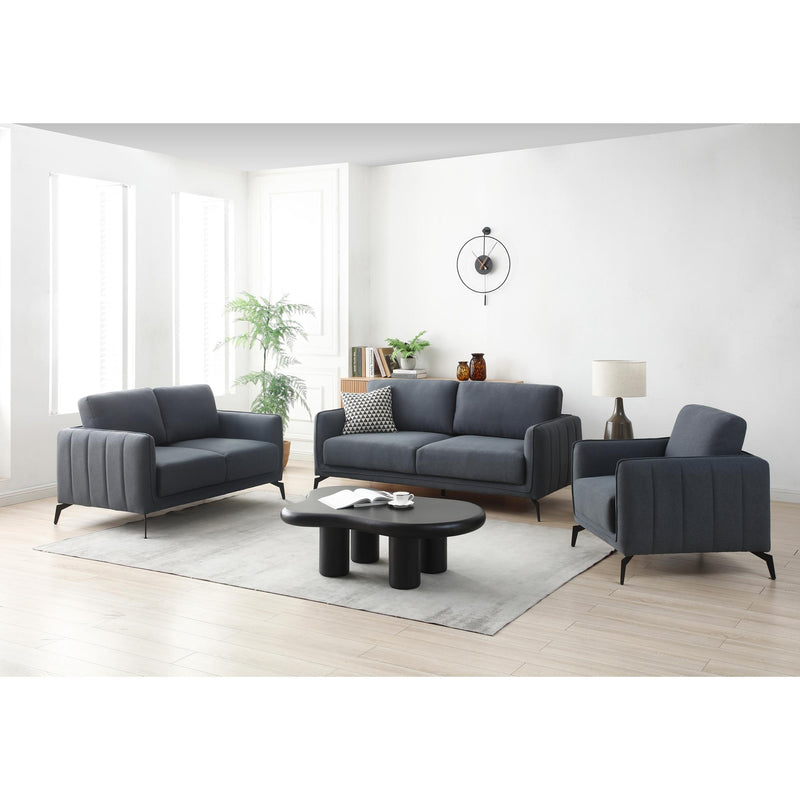 Global Style Furniture Sofas Stationary Dash SF1553 Sofa - Grey IMAGE 9