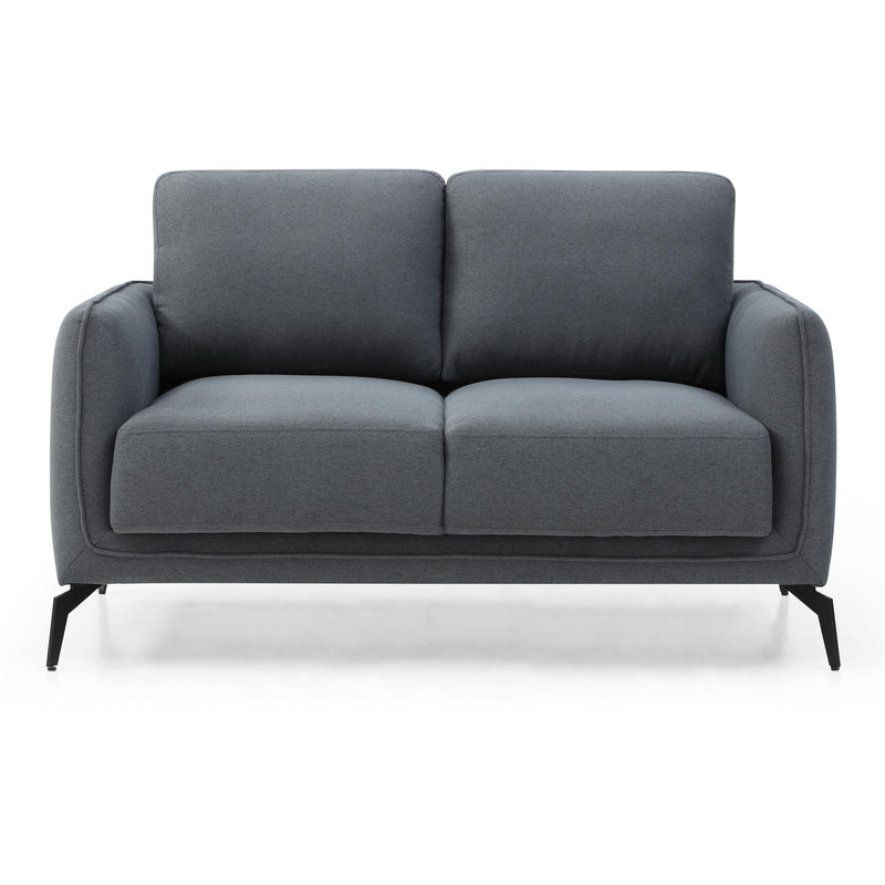 Global Style Furniture Loveseats Stationary Dash SF1553 Loveseat - Grey IMAGE 2