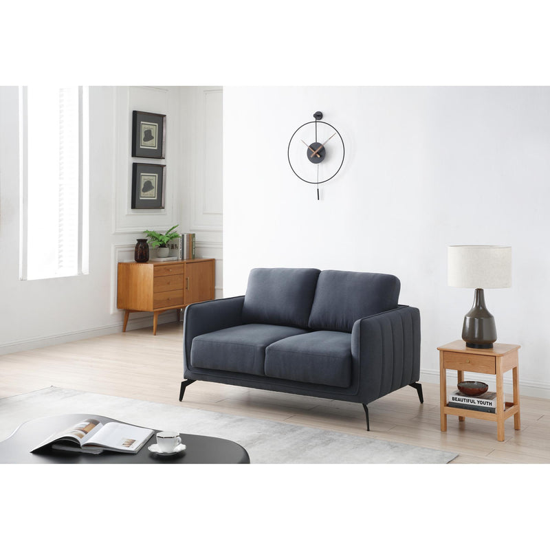 Global Style Furniture Loveseats Stationary Dash SF1553 Loveseat - Grey IMAGE 8