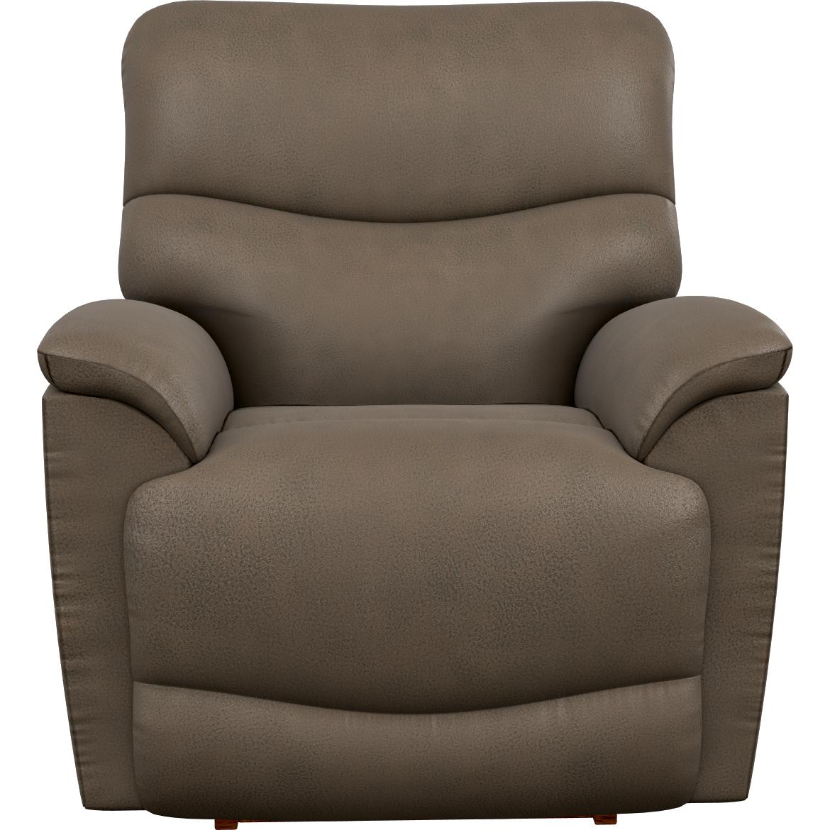  La-Z-Boy Trouper Power Rocking Recliner w/ Headrest - Mink IMAGE 2
