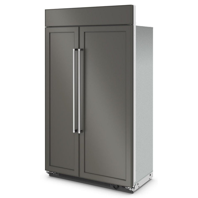 KitchenAid 48-inch, 30 cu. ft. Built-in Side-by-Side Refrigerator with Internal Ice Maker KBSN708MPA IMAGE 4