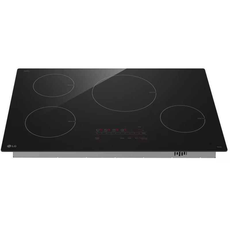 LG 30-inch Induction Cooktop with UltraHeat™ CBIH3013BE IMAGE 3