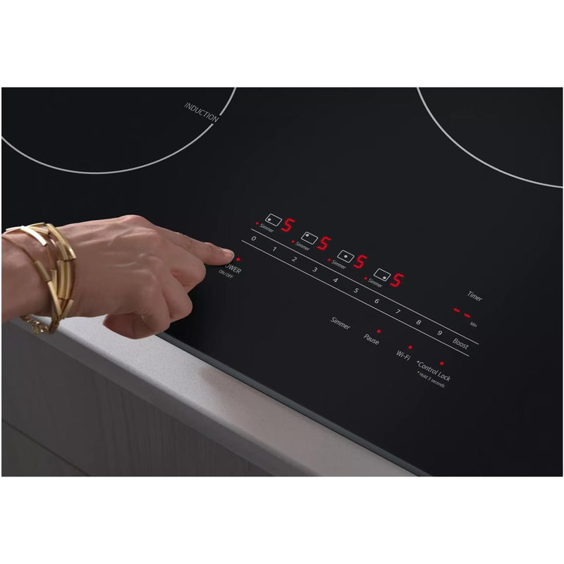 LG 30-inch Induction Cooktop with UltraHeat™ CBIH3013BE IMAGE 4