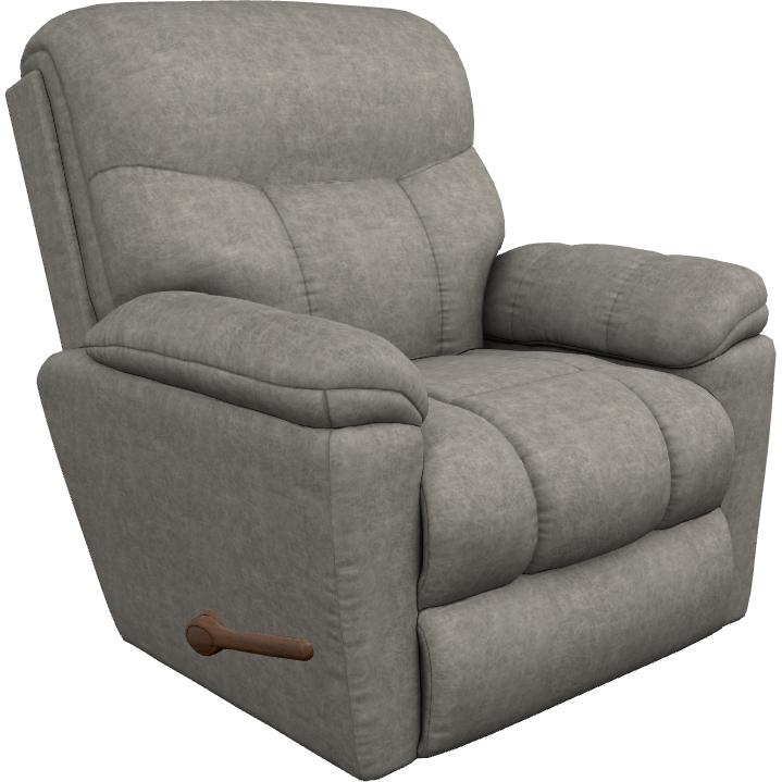  La-Z-Boy Morrison Rocking Recliner - Charcoal IMAGE 1