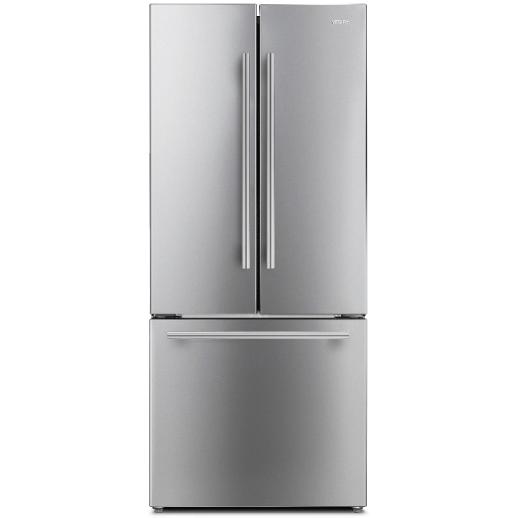 Vitara 30-inch, 18 cu. ft. Freestanding French 3-Door Refrigerator with Interior Ice Maker VFFR1800ESE IMAGE 1