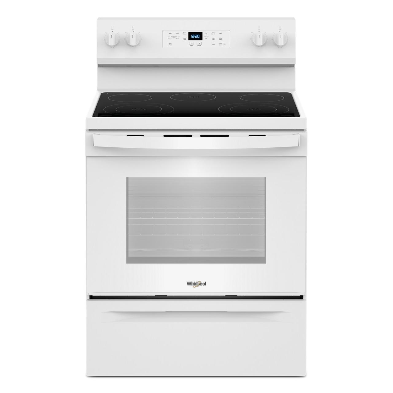 Whirlpool 30-inch Freestanding Electric Range YWFES3330RW IMAGE 1