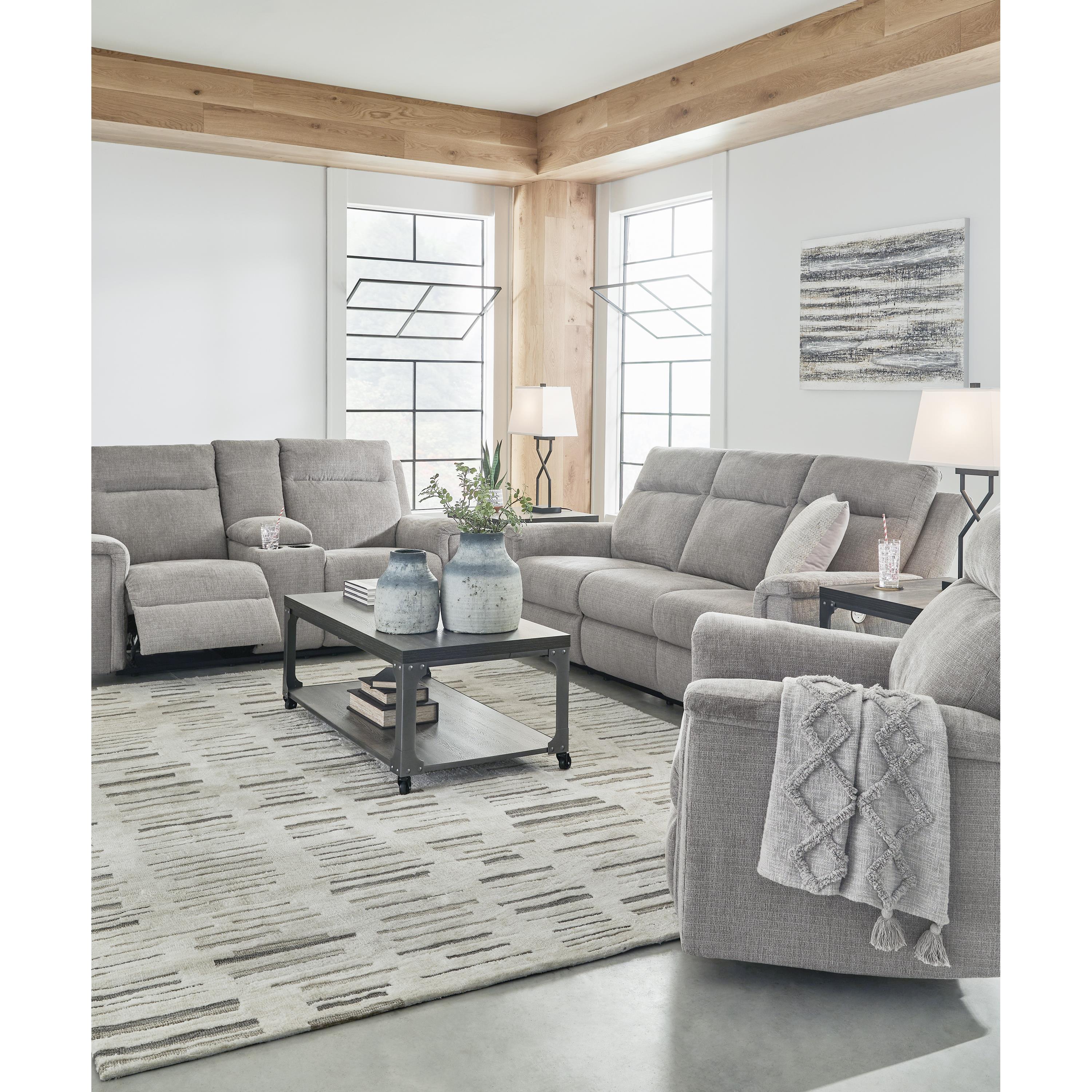 Signature Design by Ashley Barnsana 3320187C Reclining Power Sofa IMAGE 9