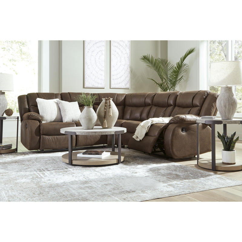Signature Design by Ashley Trail Boys Reclining Leather Look 2 pc Sectional 8270348C/8270350C IMAGE 7