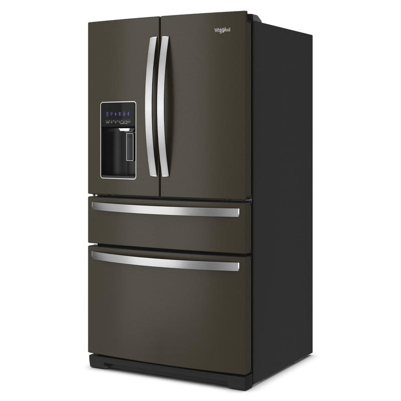 Whirlpool 36-inch, 26.2 cu. ft. French 4-Door Refrigerator with External Water and Ice Dispensing System WRMF7736PV IMAGE 3