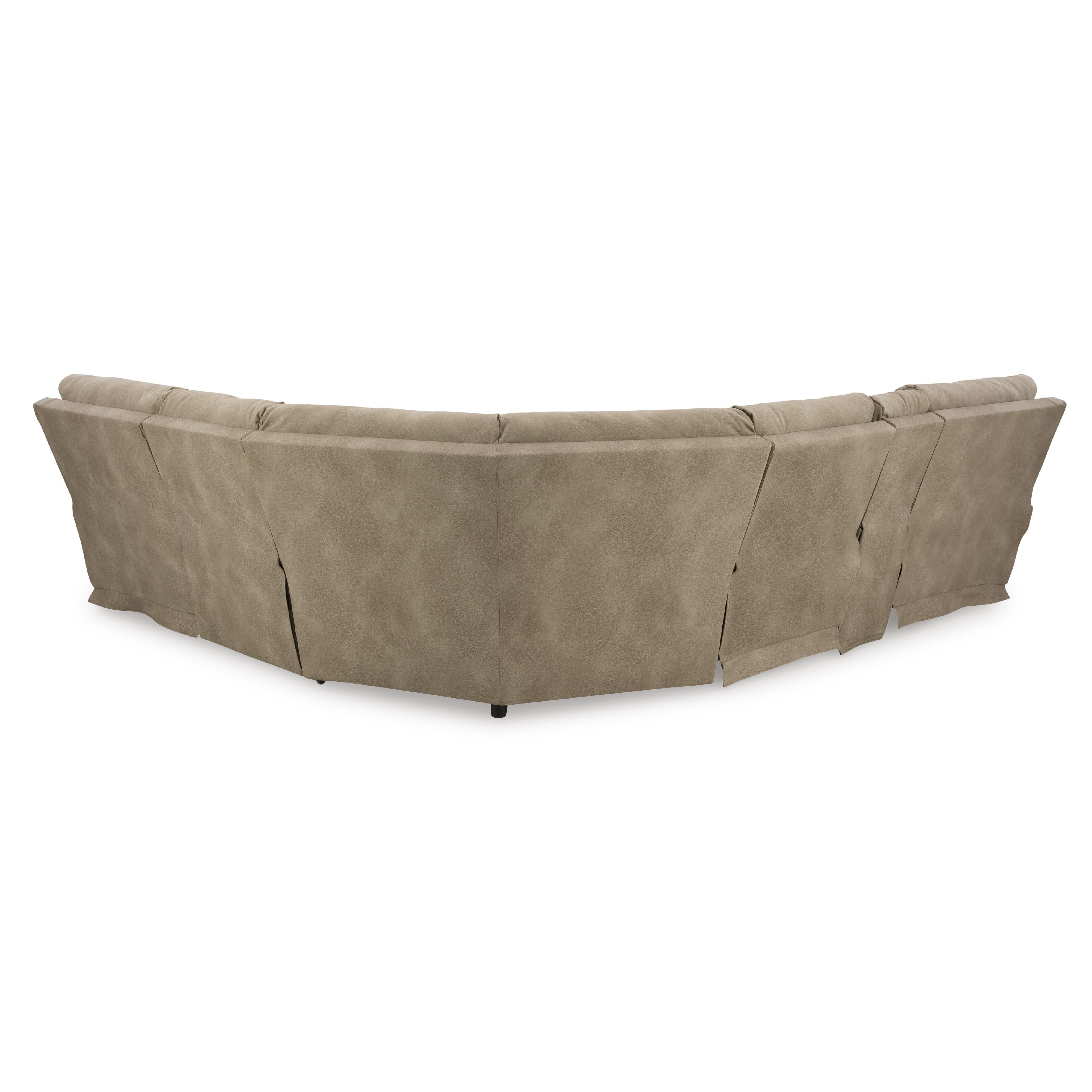  Signature Design by Ashley Next-Gen DuraPella 61004S7 6 pc Power Reclining Sectional IMAGE 3