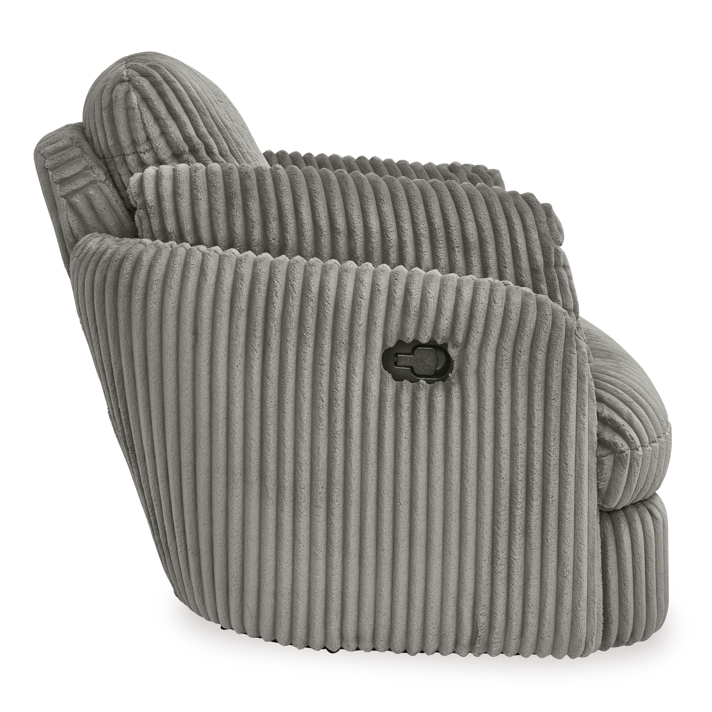  Signature Design by Ashley Tie-Breaker 9490361 Swivel Glider Recliner IMAGE 4