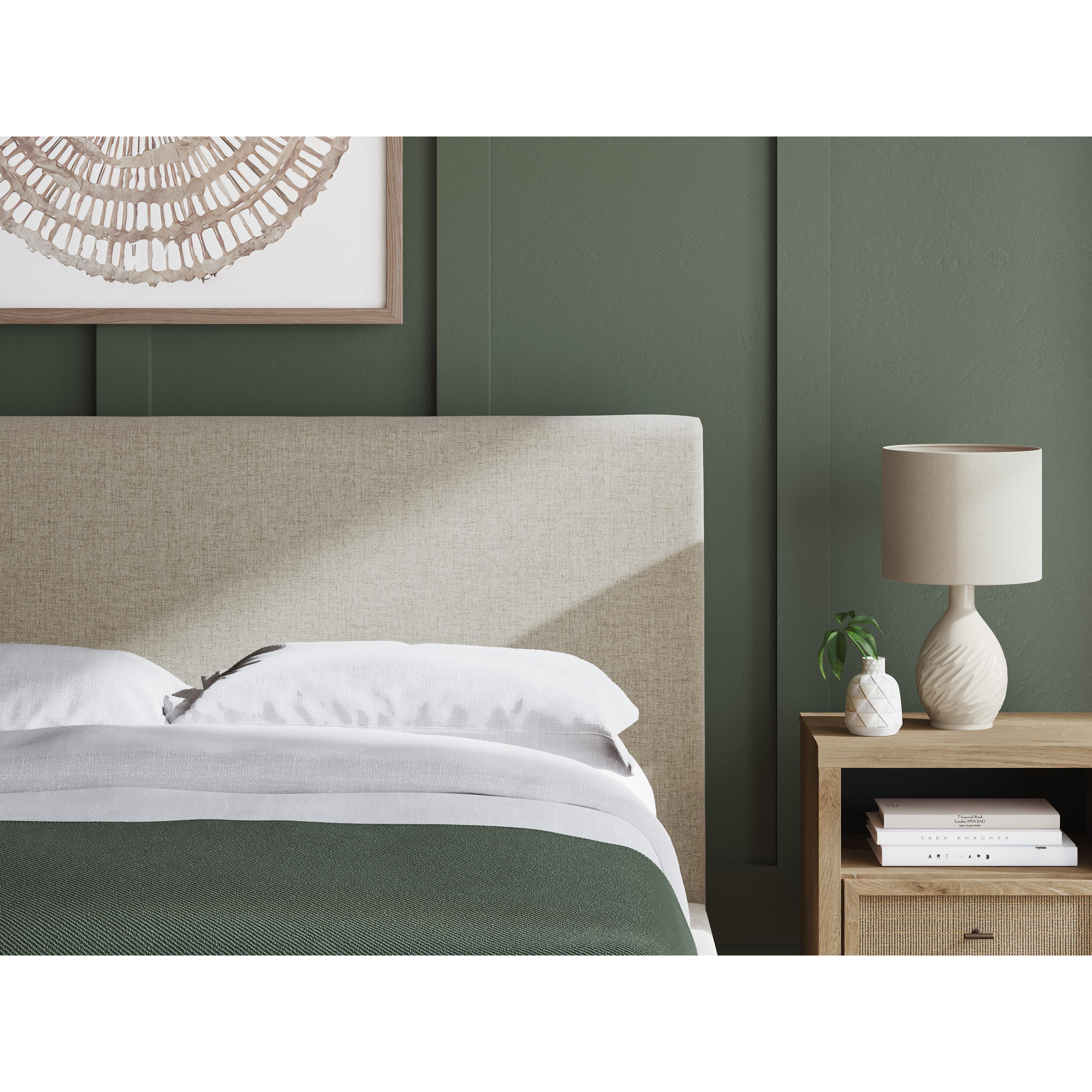  Signature Design by Ashley Cielden B1199-81 Queen Upholstered Bed with Roll Slats IMAGE 7