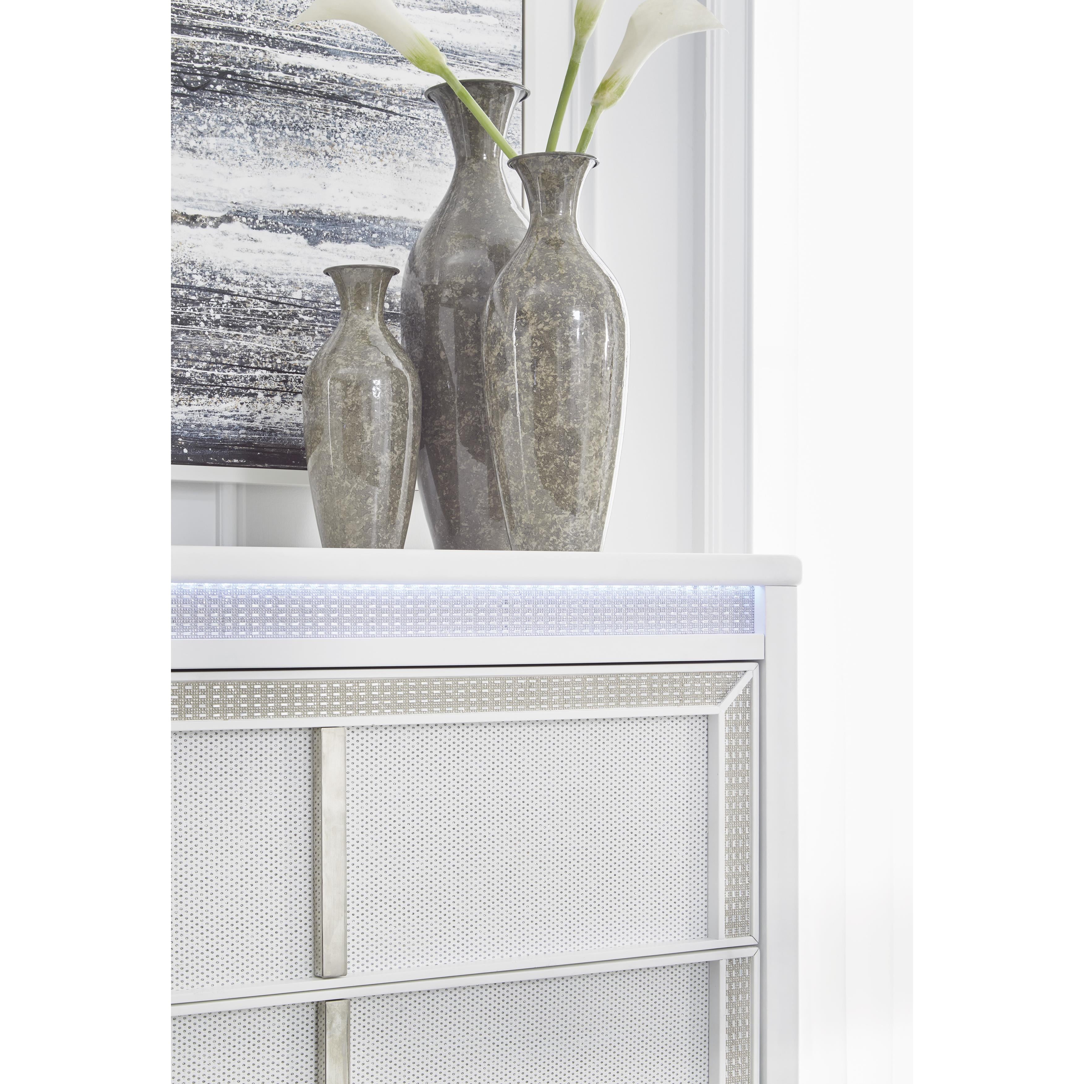  Signature Design by Ashley Chalanna B822-46 Five Drawer Chest IMAGE 6