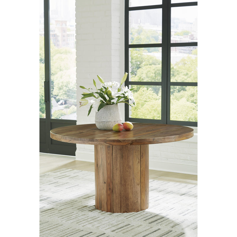 Signature Design by Ashley Round Dressonni Dining Table D790-50 IMAGE 3