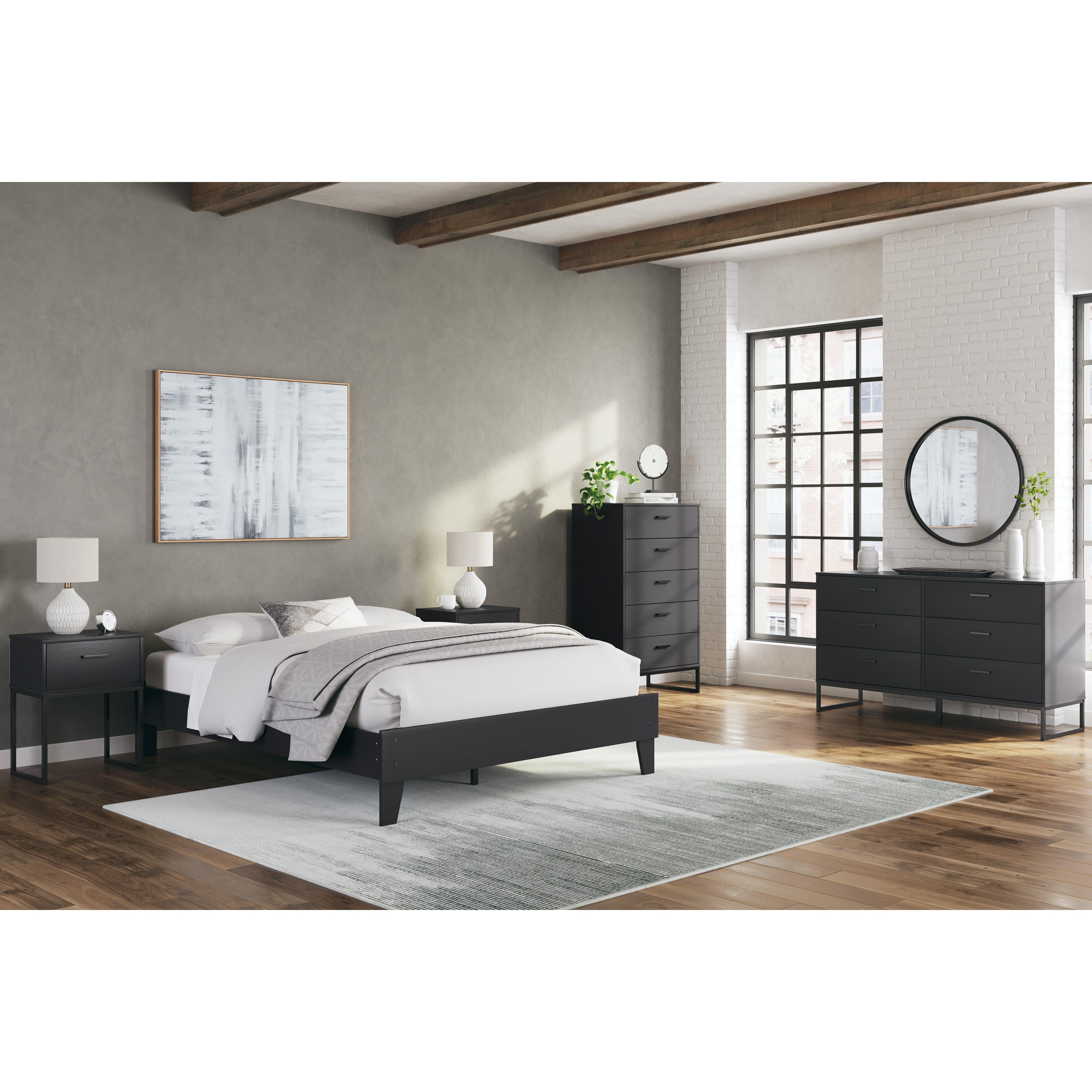  Signature Design by Ashley Socalle EB1865-113 Queen Platform Bed IMAGE 7