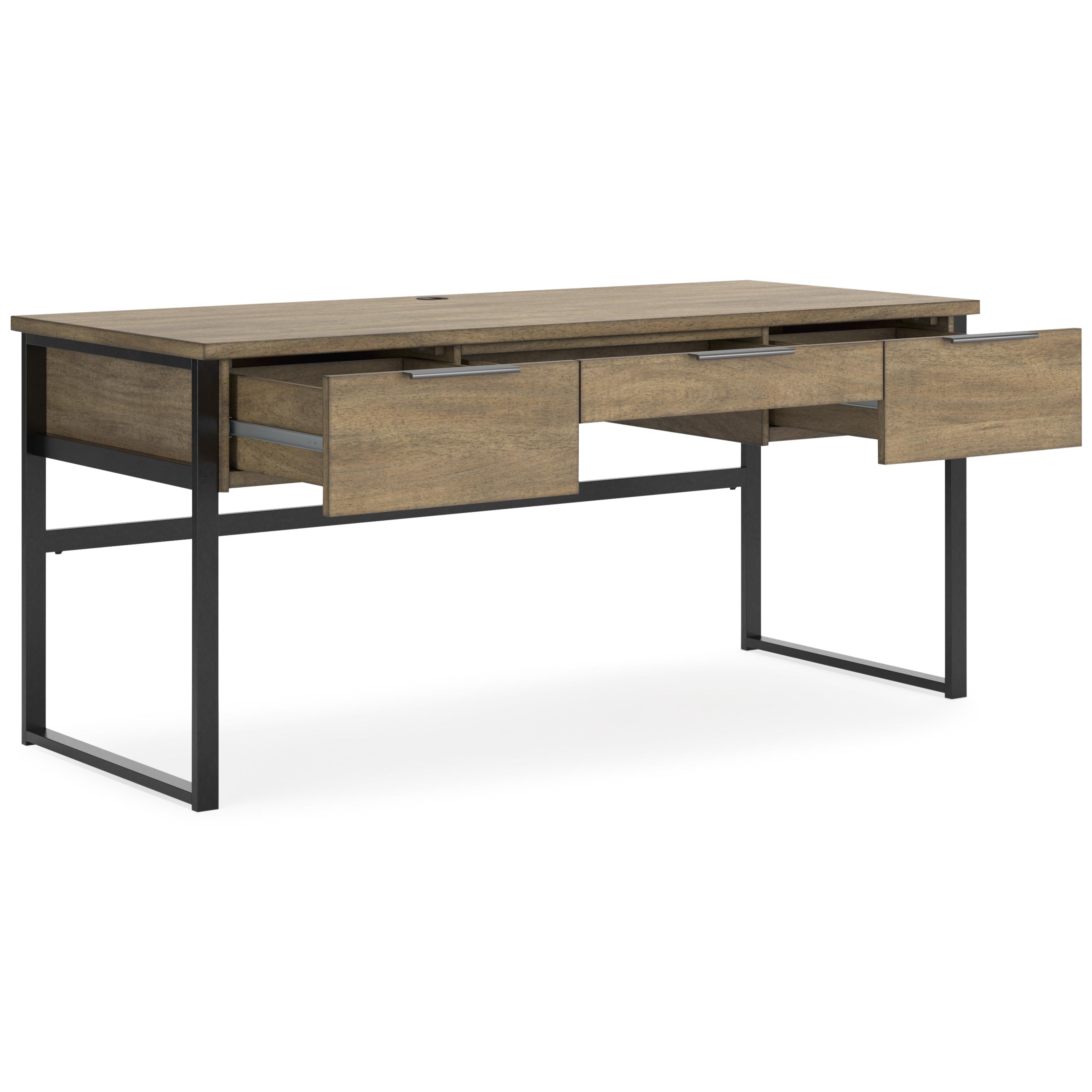  Signature Design by Ashley Montia H632-44 Home Office Desk IMAGE 2