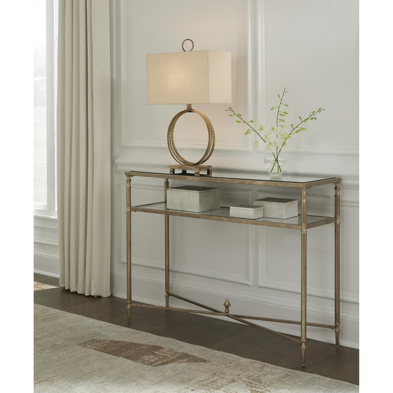 Signature Design by Ashley Cloverty Sofa Table T440-4 IMAGE 4
