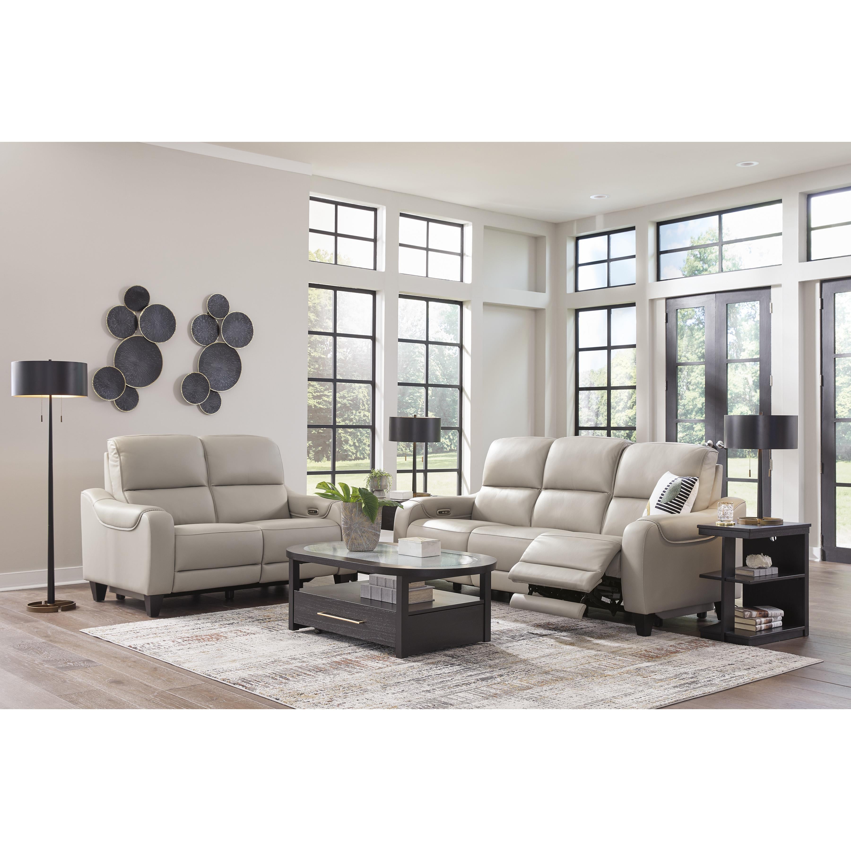  Signature Design by Ashley Mercomatic U7531214 Power Reclining Loveseat with Adjustable Headrest IMAGE 11