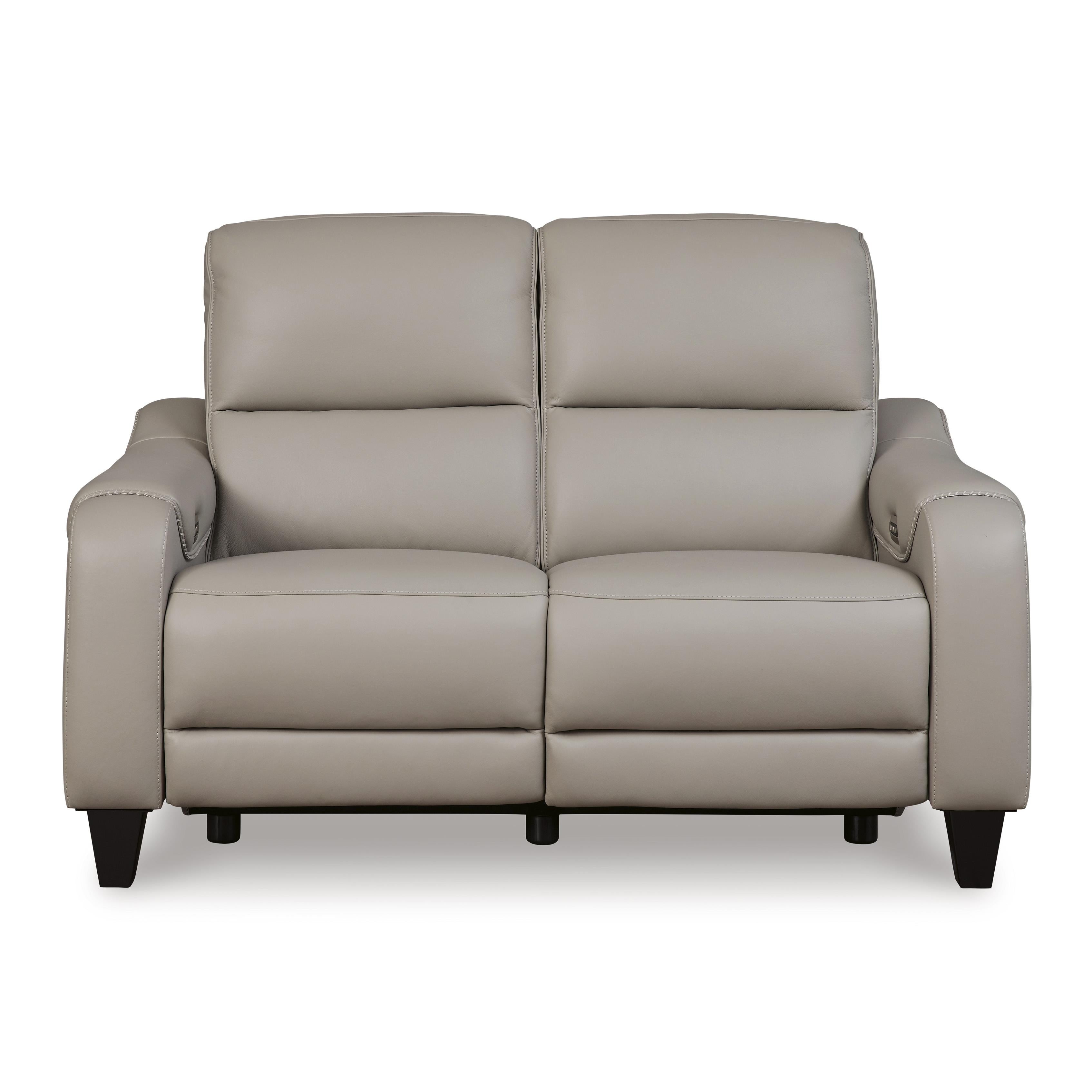  Signature Design by Ashley Mercomatic U7531214 Power Reclining Loveseat with Adjustable Headrest IMAGE 3
