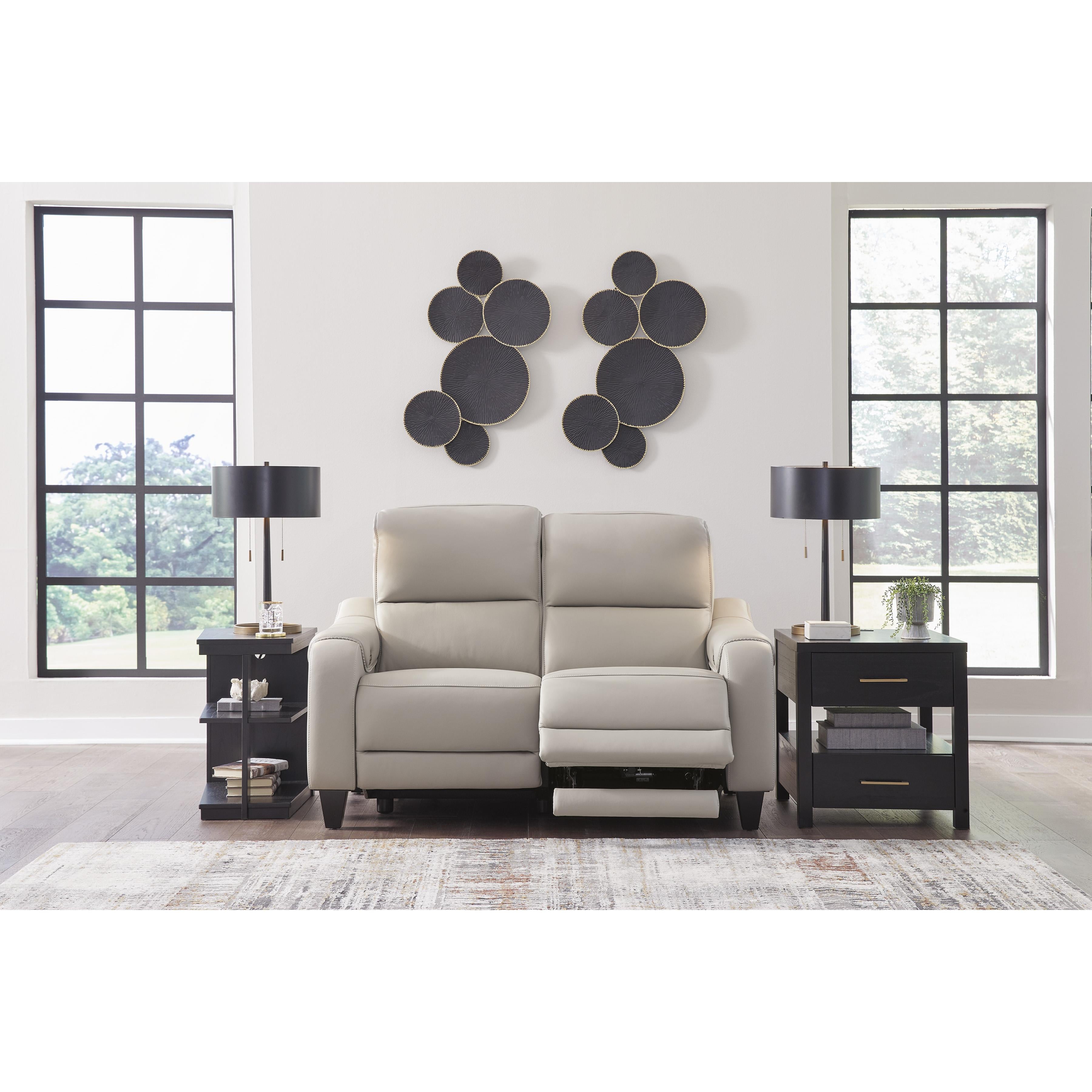  Signature Design by Ashley Mercomatic U7531214 Power Reclining Loveseat with Adjustable Headrest IMAGE 6