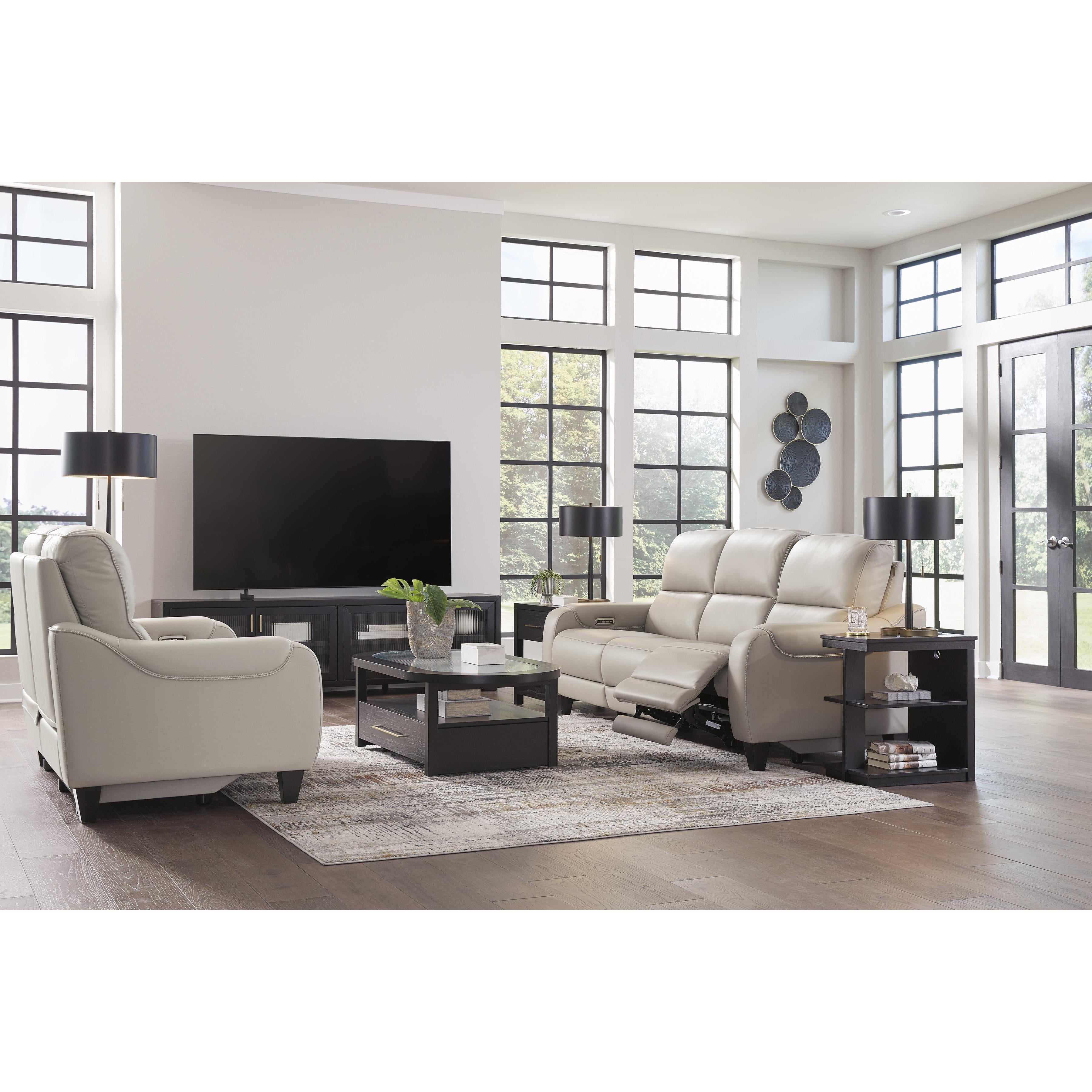  Signature Design by Ashley Mercomatic U7531214 Power Reclining Loveseat with Adjustable Headrest IMAGE 9