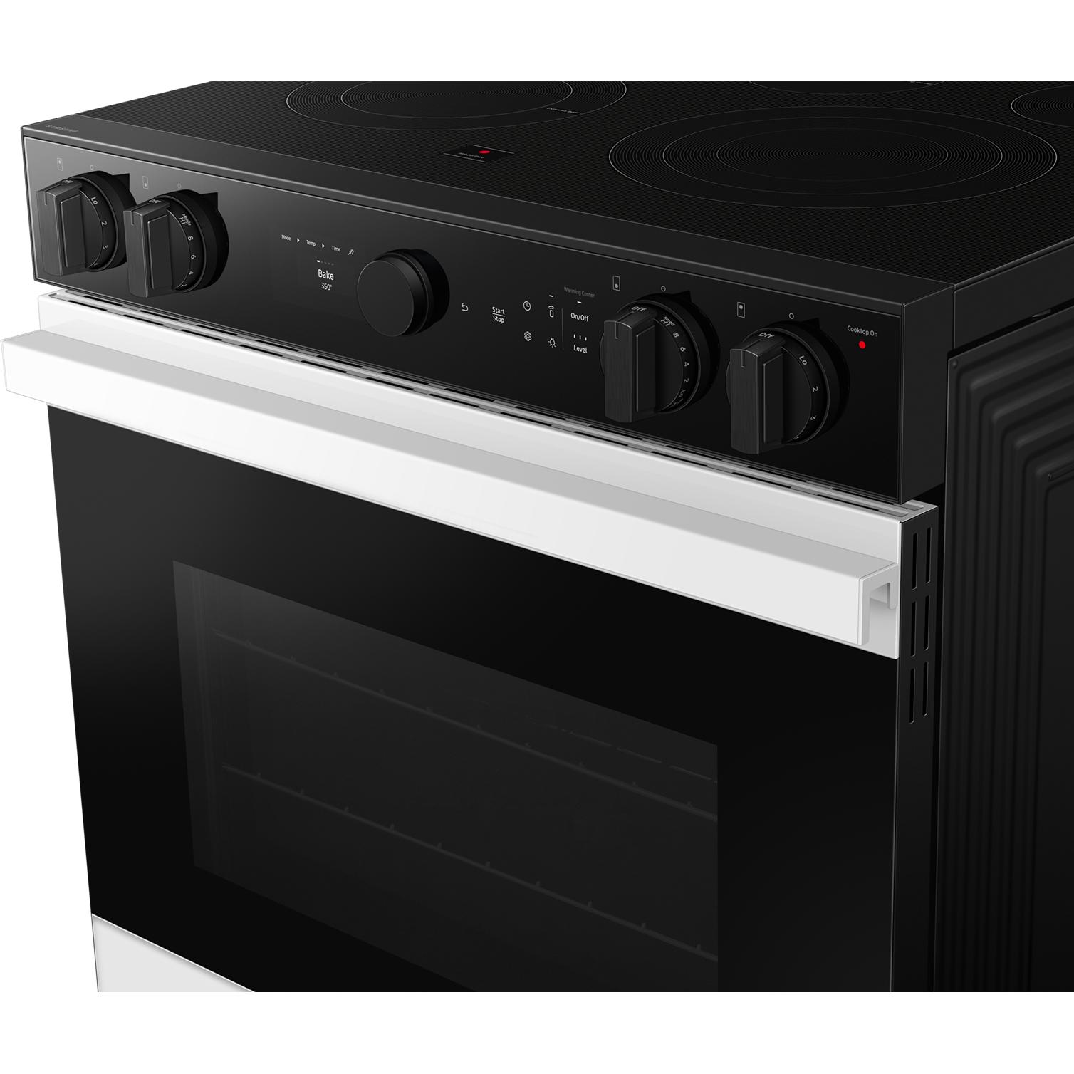  Samsung 6.3 cu. ft. Bespoke Smart Slide-In Electric Range NSE6DB850012/AC IMAGE 4