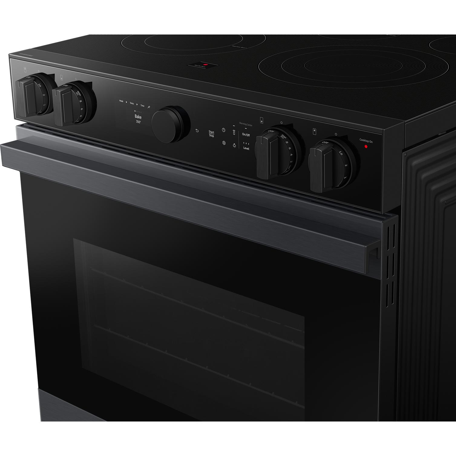  Samsung 6.3 cu. ft. Bespoke Smart Slide-In Electric Range NSE6DG8500MT/AC IMAGE 4