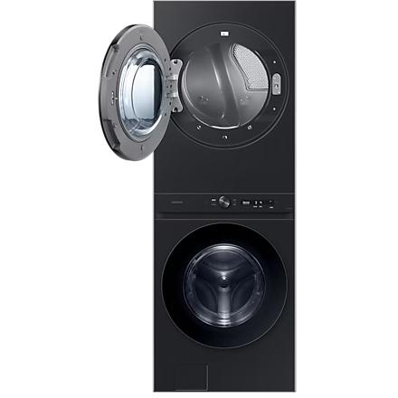 Samsung 5.3 cu. ft. Stacked Washer/Dryer Electric Laundry Center Hub with Auto Dispenser WH46DBH550EVAC IMAGE 2