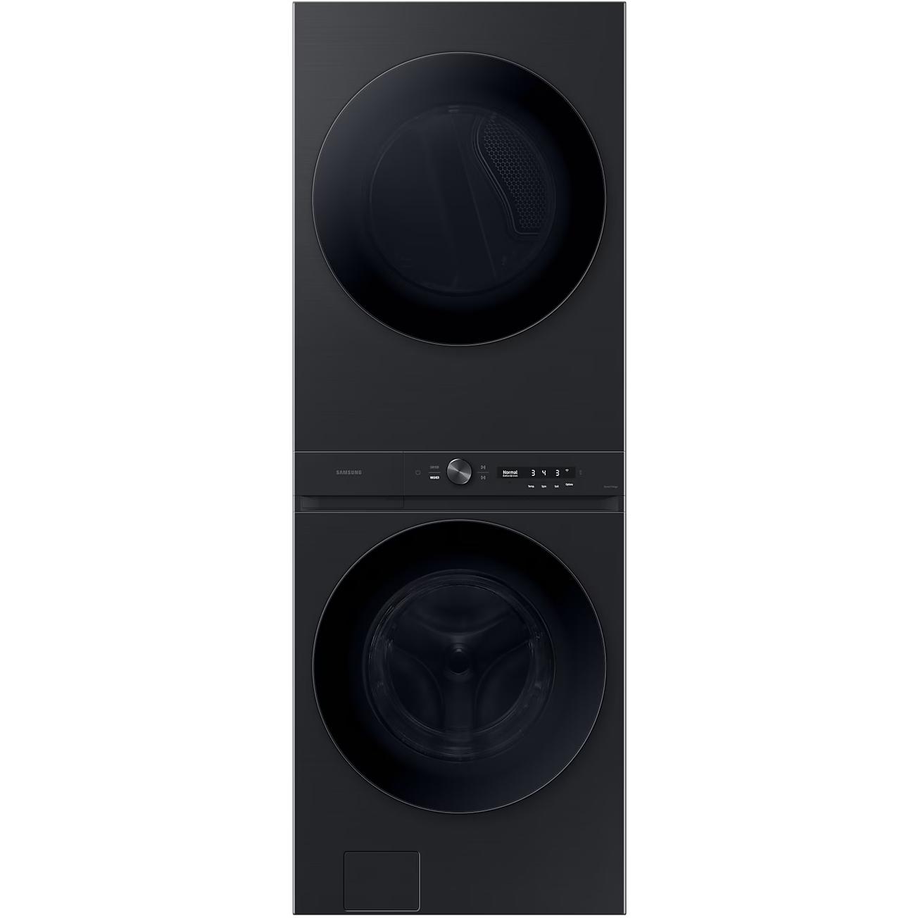 Samsung 5.3 cu. ft. Stacked Washer/Dryer Electric Laundry Center Hub with Auto Dispenser WH46DBH550EVAC IMAGE 3