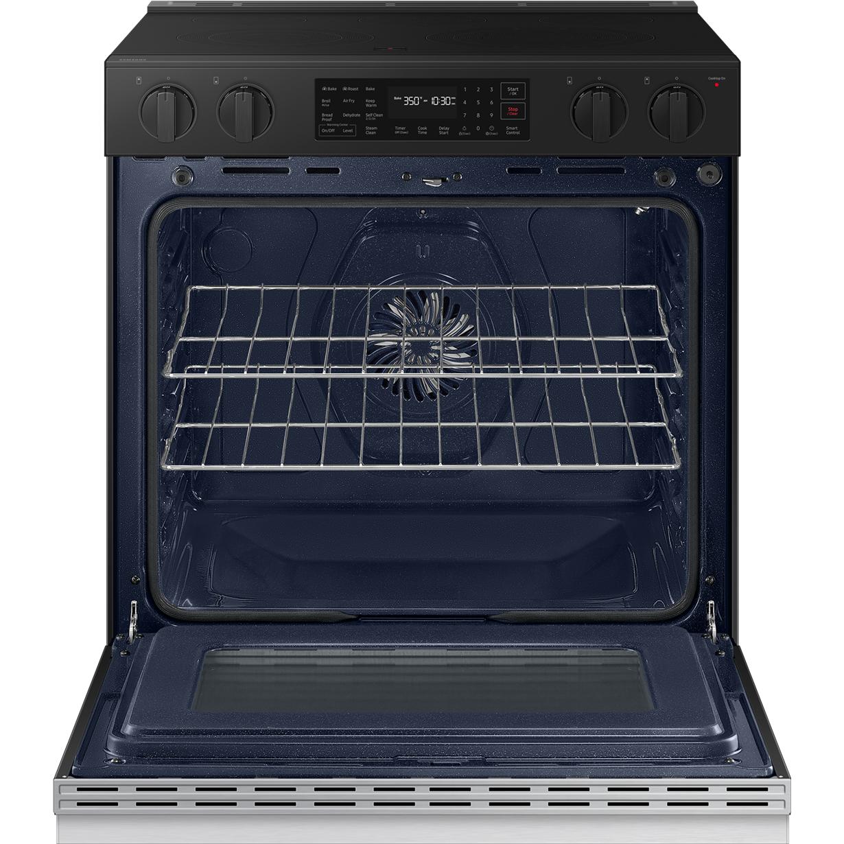  Samsung 6.3 cu. ft. Bespoke Smart Slide-In Electric Range NSE6DG8300SR/AC IMAGE 5
