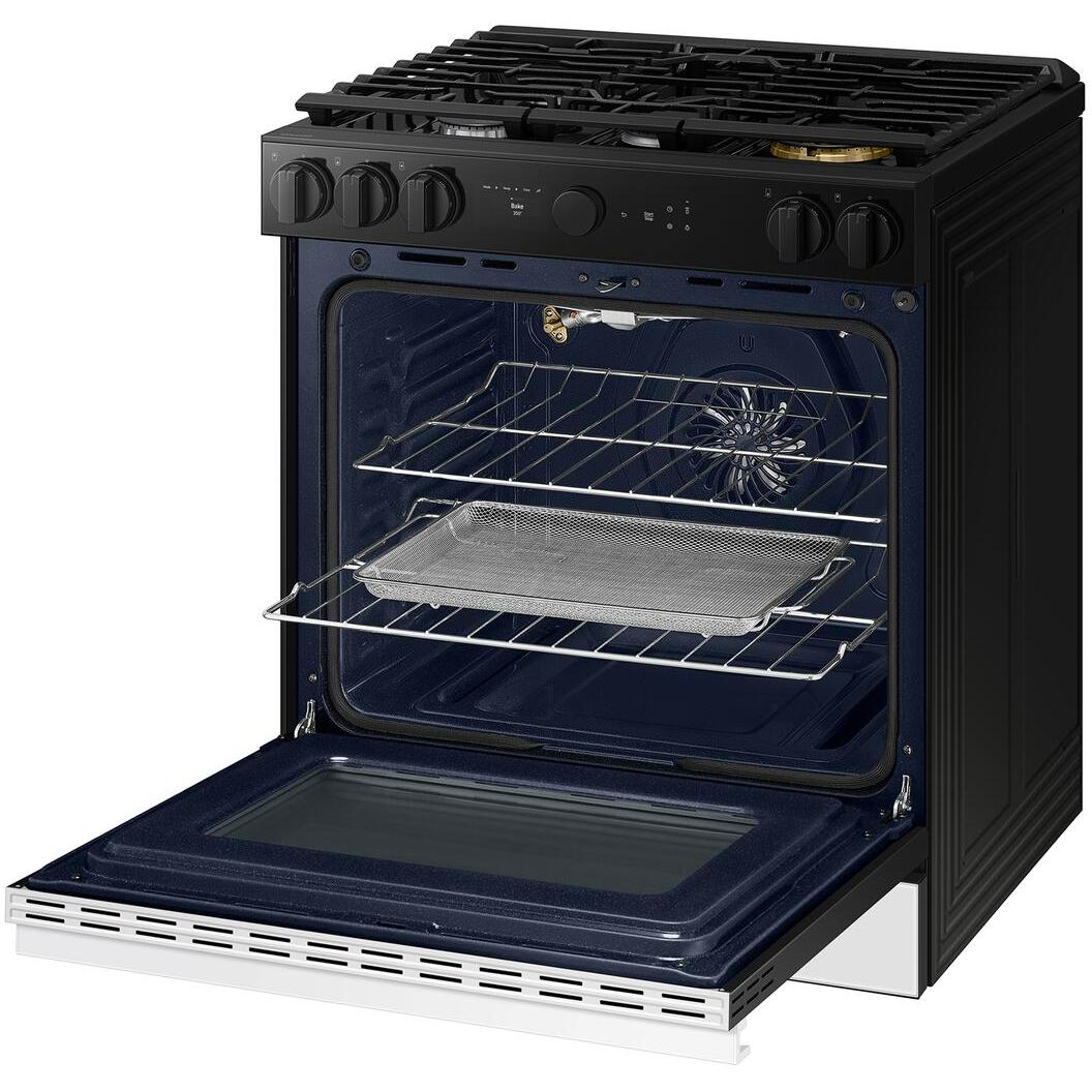  Samsung 6.0 cu. ft. Bespoke Smart Slide-In Gas Range NSG6DB870012/AA IMAGE 4