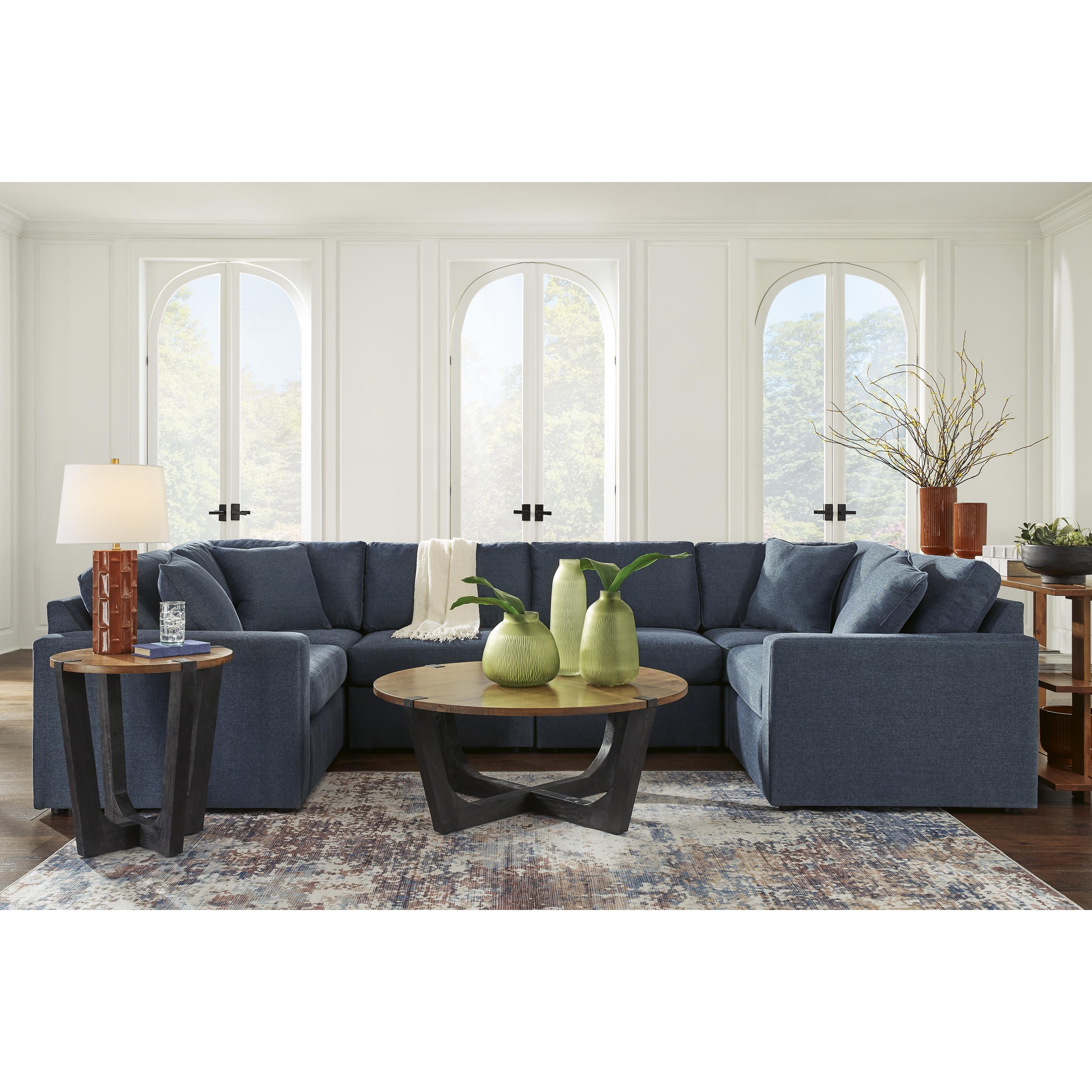 Signature Design by Ashley Modmax 6 pc Sectional 9210146/9210146/9210164/9210165/9210177/9210177 IMAGE 3
