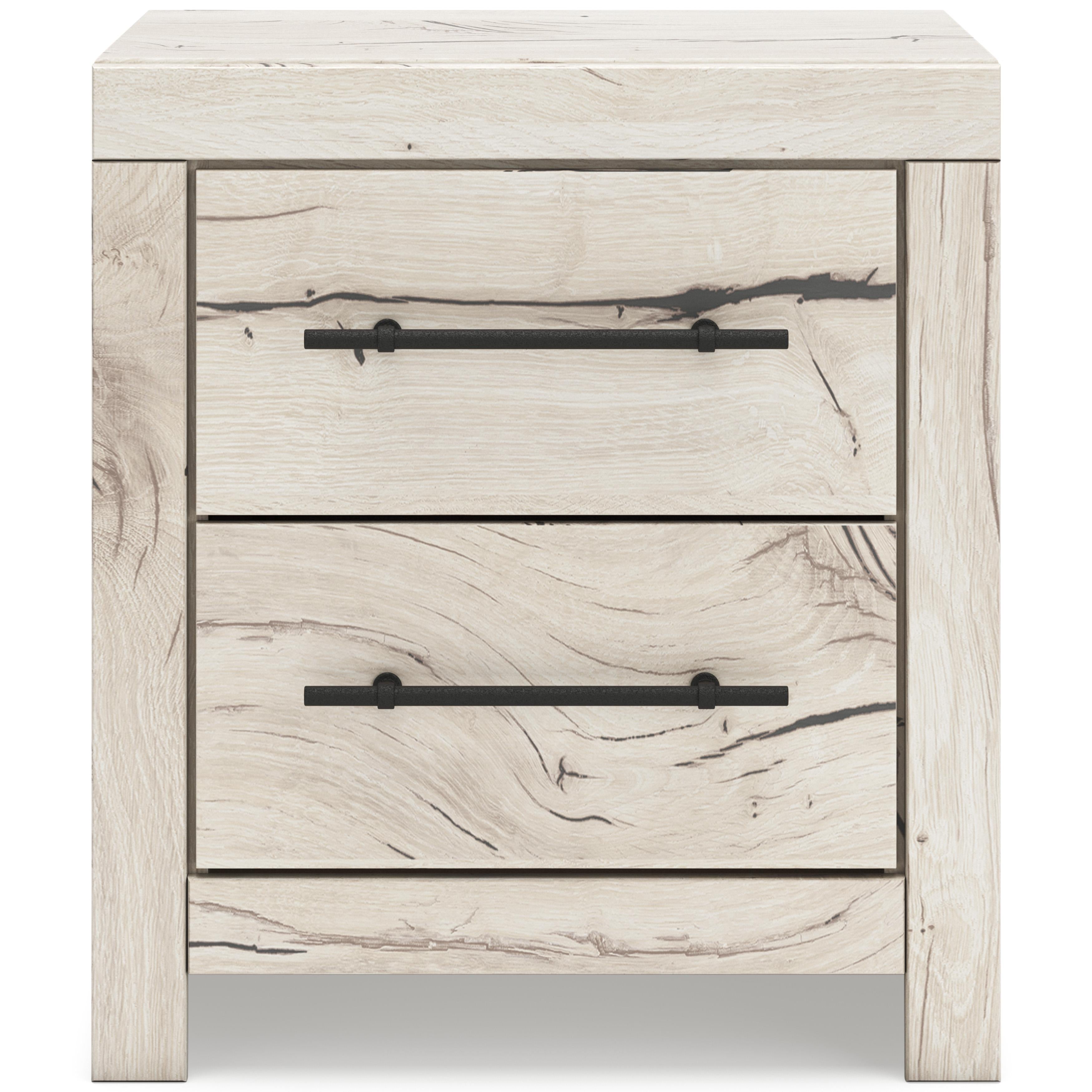 Benchcraft Lawroy B2310-92 Two Drawer Night Stand IMAGE 3