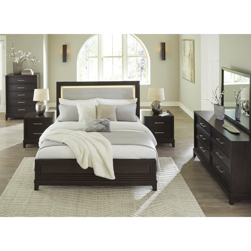Signature Design by Ashley Neymorton Queen Upholstered Panel Bed B618-57/B618-54/B618-97 IMAGE 10