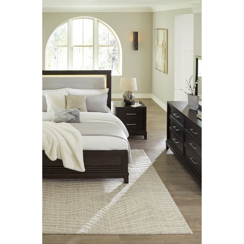 Signature Design by Ashley Neymorton Queen Upholstered Panel Bed B618-57/B618-54/B618-97 IMAGE 12
