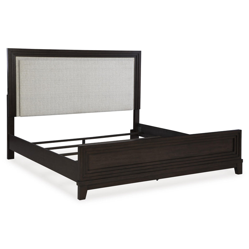 Signature Design by Ashley Neymorton Queen Upholstered Panel Bed B618-57/B618-54/B618-97 IMAGE 6