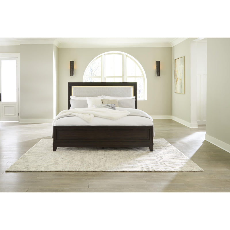 Signature Design by Ashley Neymorton Queen Upholstered Panel Bed B618-57/B618-54/B618-97 IMAGE 7