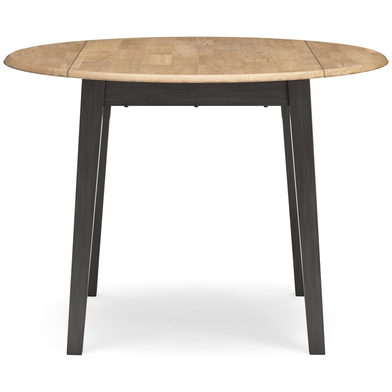 Signature Design by Ashley Round Gesthaven Dining Table D396-15 IMAGE 3