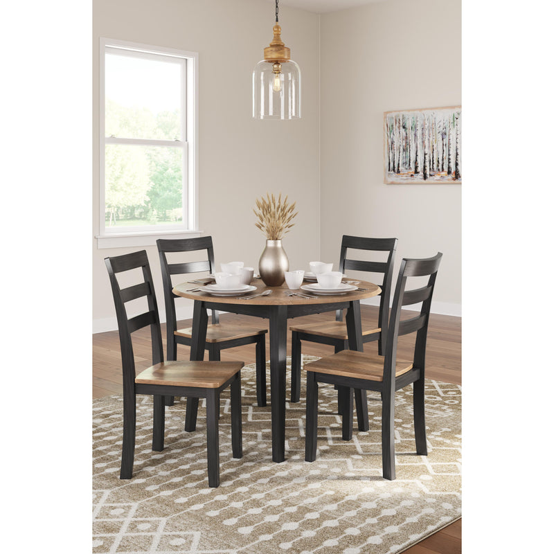 Signature Design by Ashley Round Gesthaven Dining Table D396-15 IMAGE 7