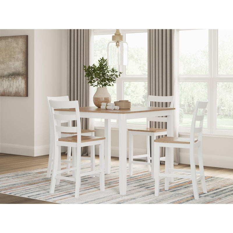 Signature Design by Ashley Gesthaven 5 pc Counter Height Dinette D398-223 IMAGE 3