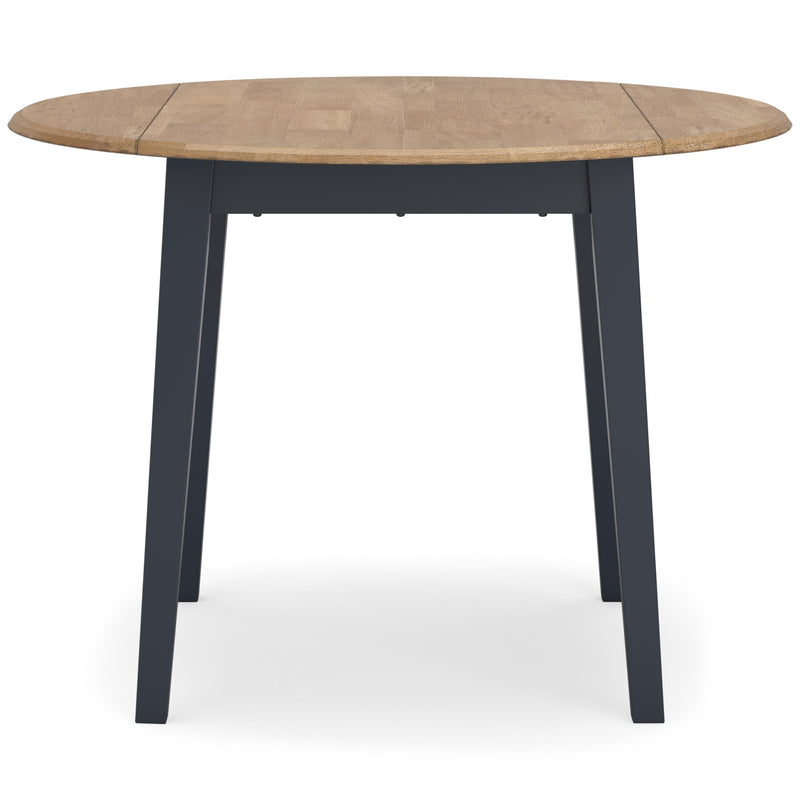 Signature Design by Ashley Round Gesthaven Dining Table D399-15 IMAGE 3
