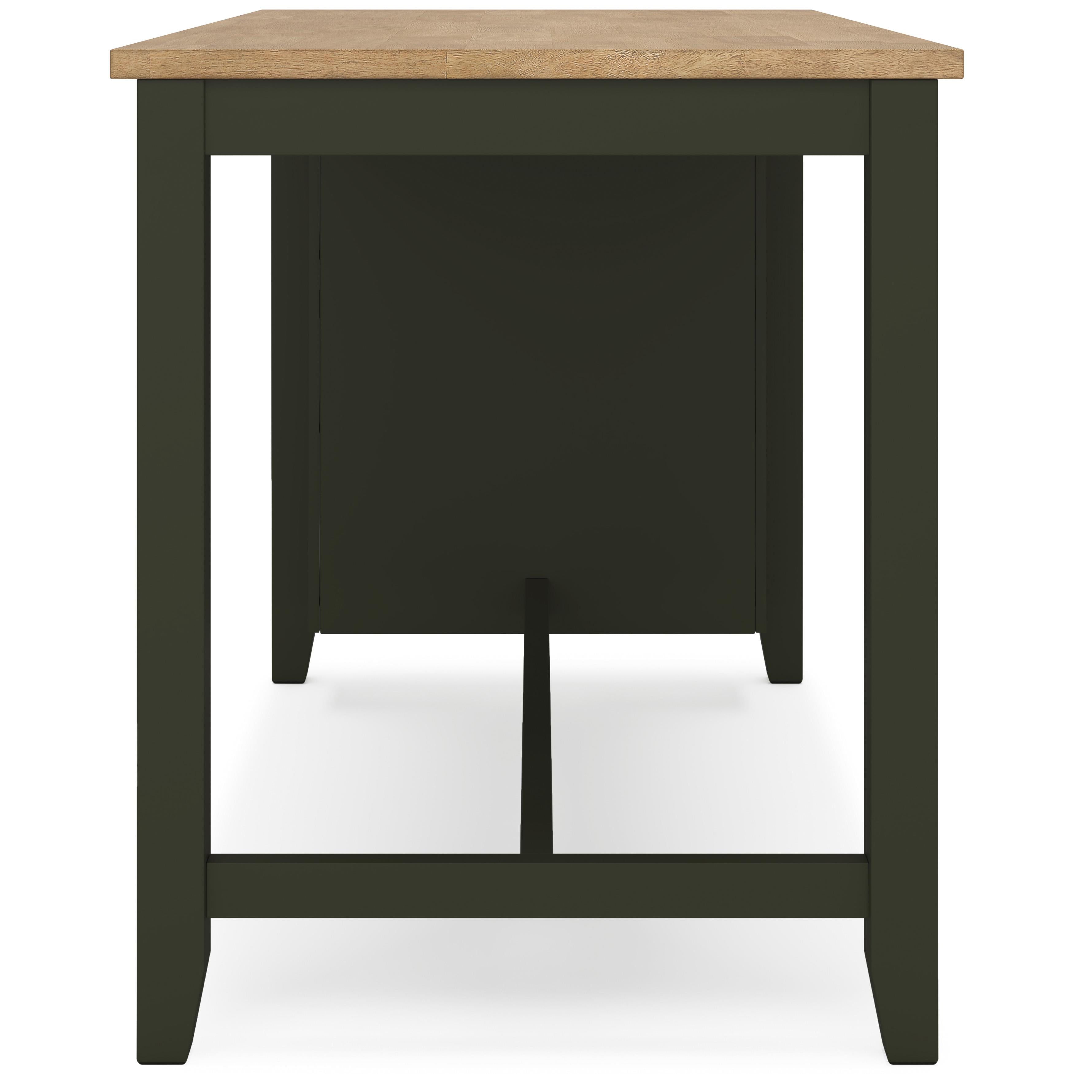Signature Design by Ashley Gesthaven D401-13 Rectangular Dining Room Counter Table IMAGE 4
