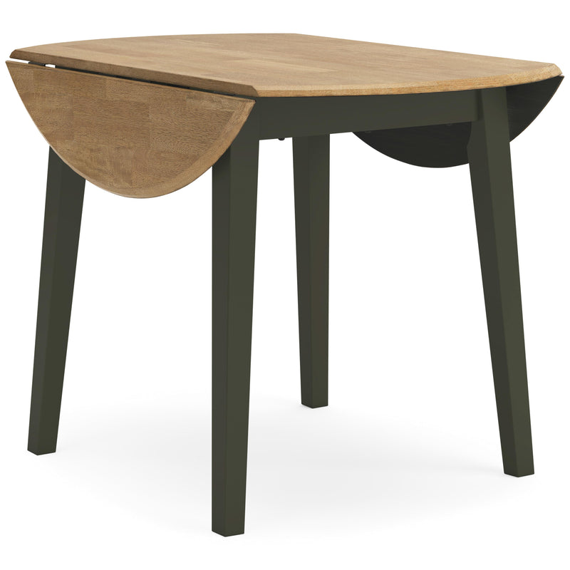 Signature Design by Ashley Round Gesthaven Dining Table D401-15 IMAGE 2