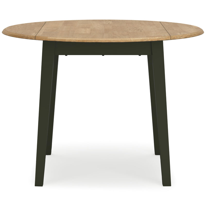 Signature Design by Ashley Round Gesthaven Dining Table D401-15 IMAGE 3