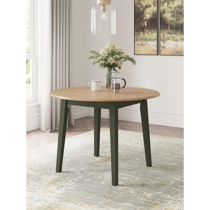 Signature Design by Ashley Round Gesthaven Dining Table D401-15 IMAGE 5