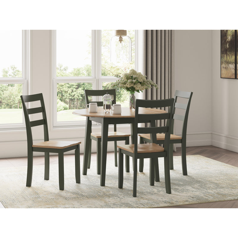 Signature Design by Ashley Round Gesthaven Dining Table D401-15 IMAGE 7