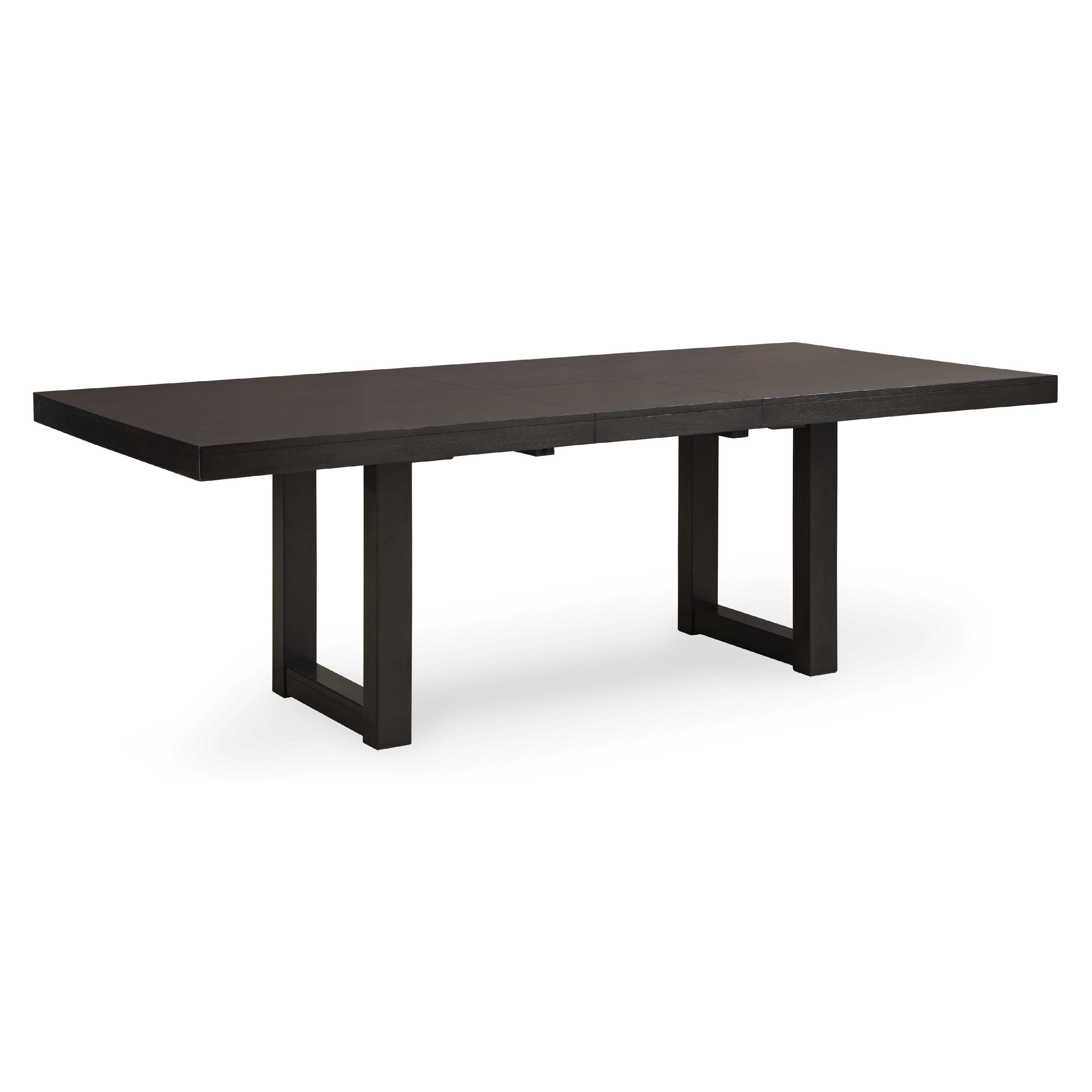  Signature Design by Ashley Neymorton D618-35 Rectangular Dining Room Butterfly Extension Table IMAGE 1