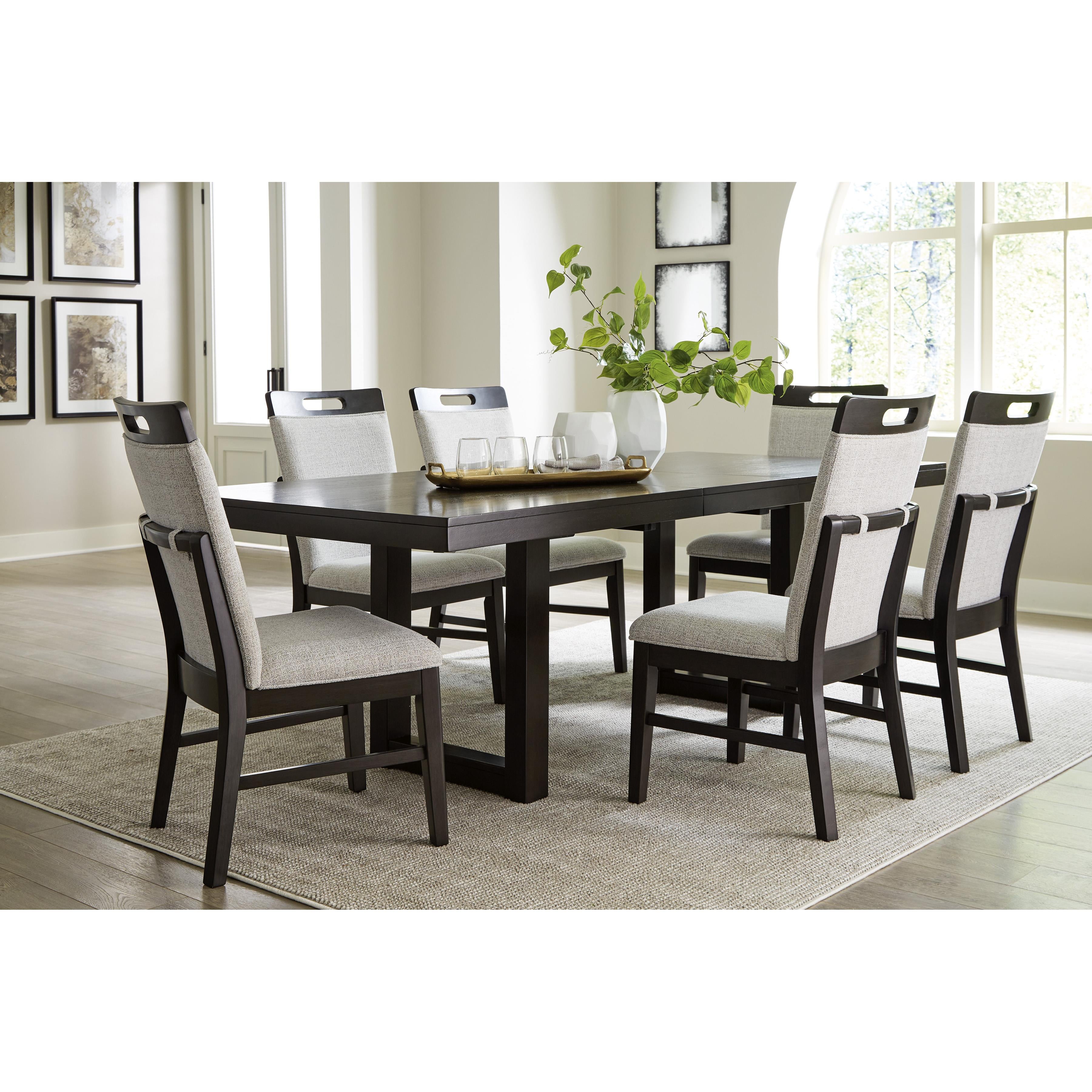  Signature Design by Ashley Neymorton D618-35 Rectangular Dining Room Butterfly Extension Table IMAGE 8