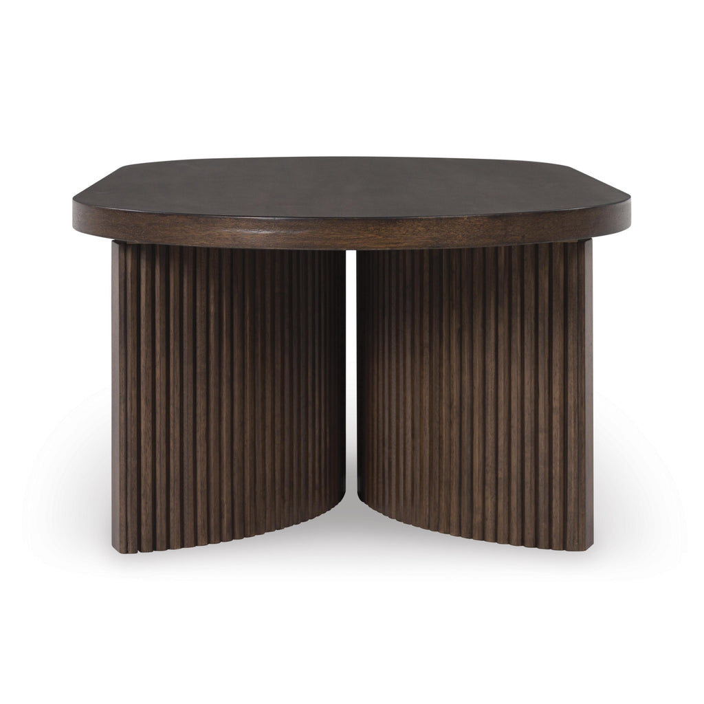 Signature Design by Ashley Korestone T689-0 Oval Cocktail Table